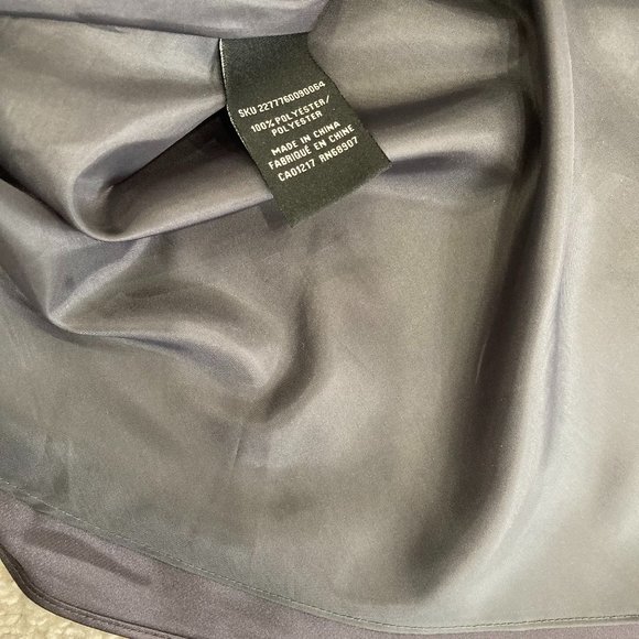 Purple-ish Grey Le Chateau Single Strap Dress - Picture 5 of 6